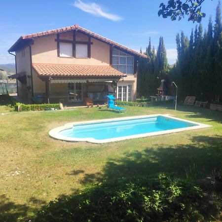 Villa Vivienda El Olivo Con Piscina Privada Y Jardin. Ayegui Exterior foto